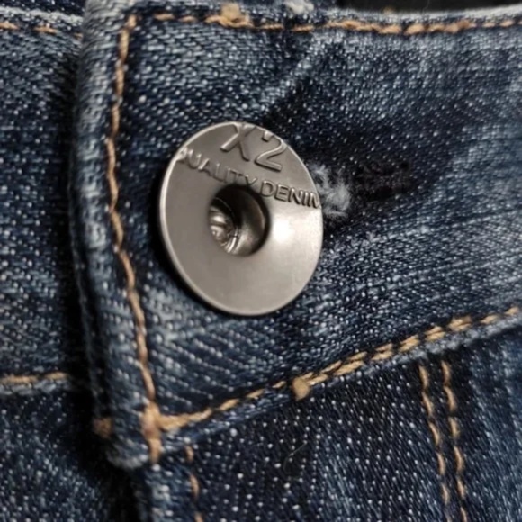 X2 w10 Boot Cut Dark Wash Jeans Size 0 - Picture 8 of 12